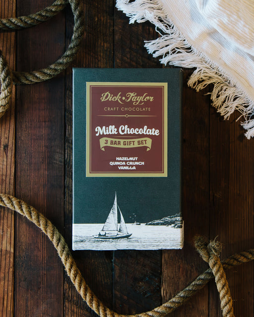 Milk chocolate trio gift box
