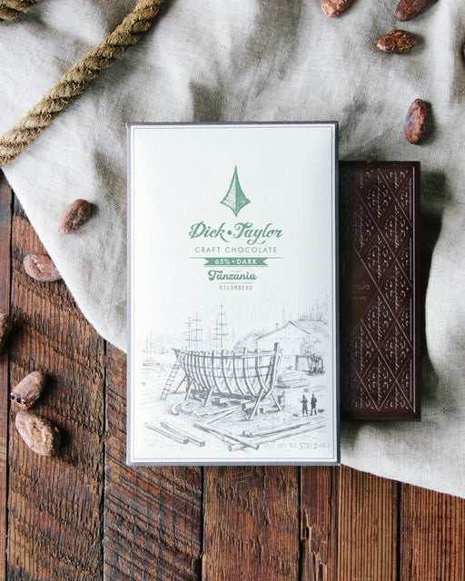 Packaged Tanzania Chocolate bar.