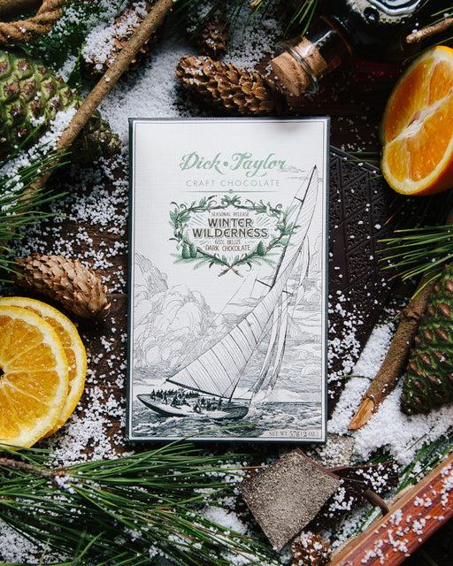 Winter Wilderness Dark Chocolate bar - Packaged