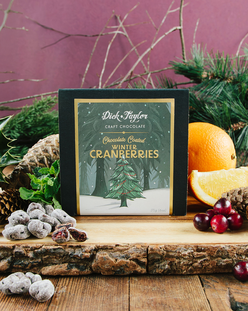 Packaged Chocolate Coated Winter Cranberries