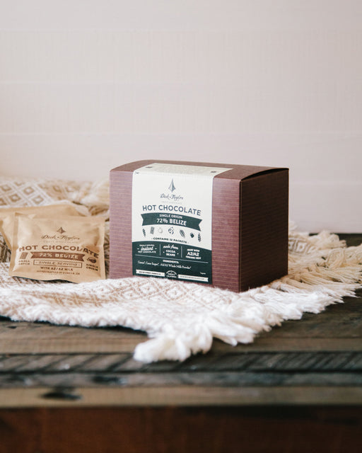 Case of 12 single serve hot chocolate packets